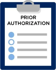 DME Billing - depiction of getting prior authorization for some stuff