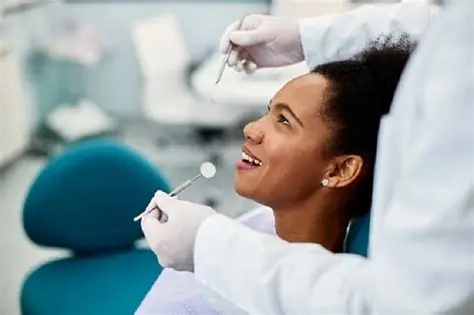 Women getting dental treatment