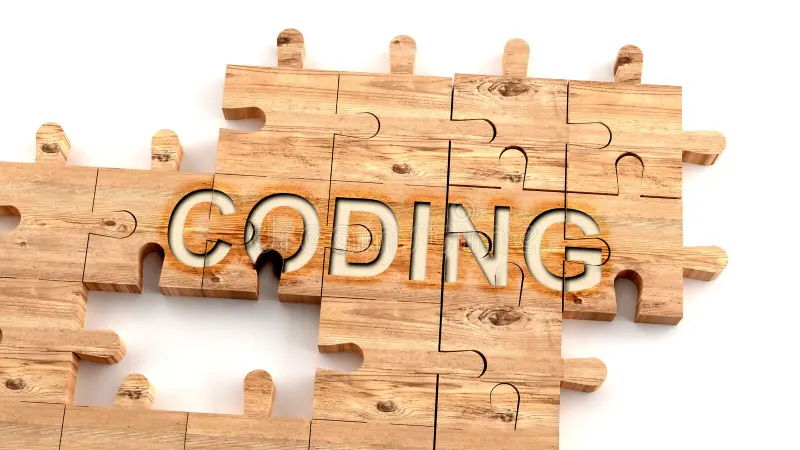 Jigsaw Blocks spelling Coding