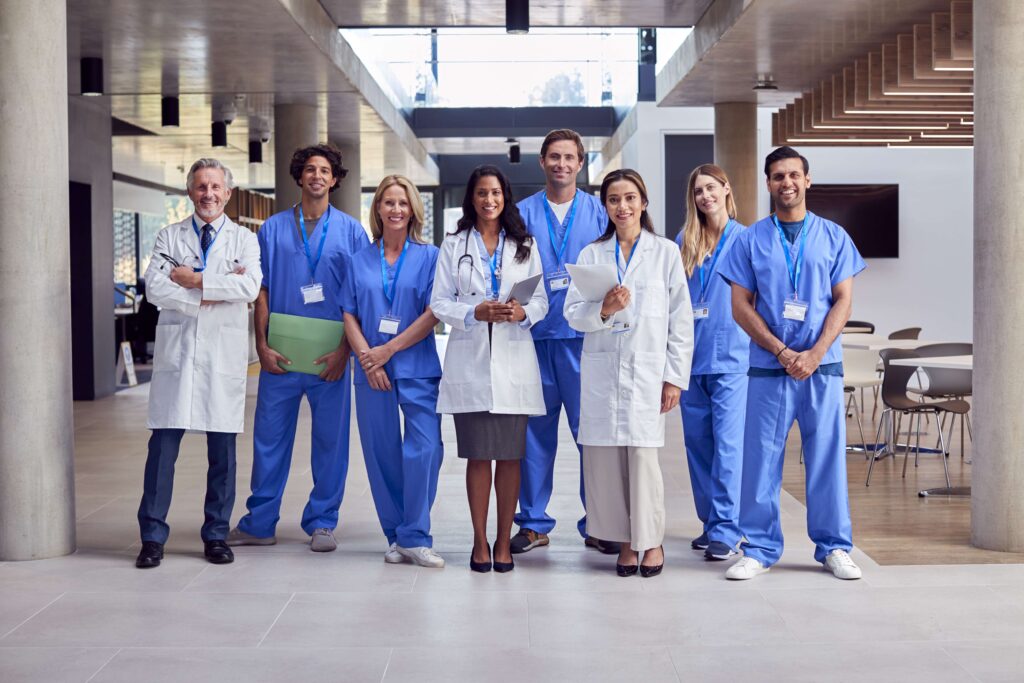 Thoracic Billing Services - A team of medical staff