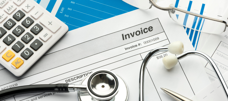 A medical Invoice