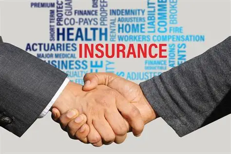 insurers shaking hand