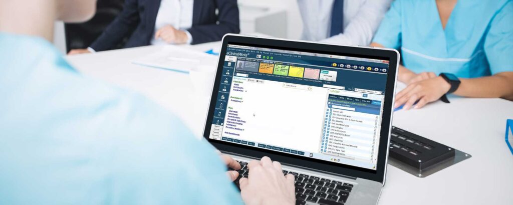 Psychiatry Medical Billing Services-a person Using laptop