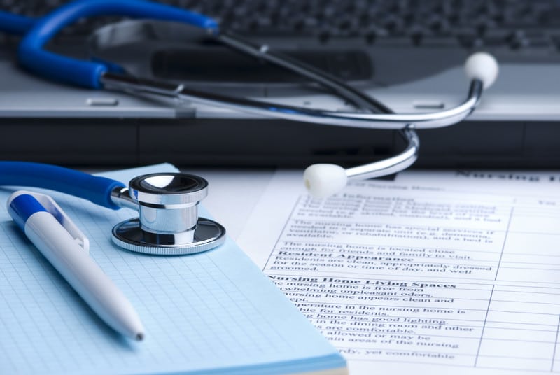 A stethoscope