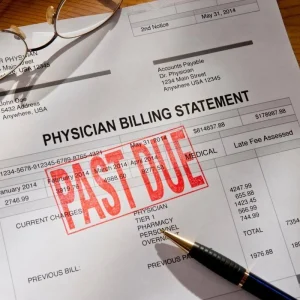 Advantages-of-Outsourcing-Medical-Billing- A medical bill that is due long